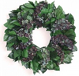 18"Hydrangea & Salal Wreath